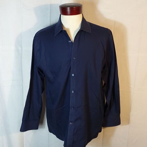 Tommy Hilfiger Slim Fit Non-Iron Men's Shirt - Picture 1 of 7